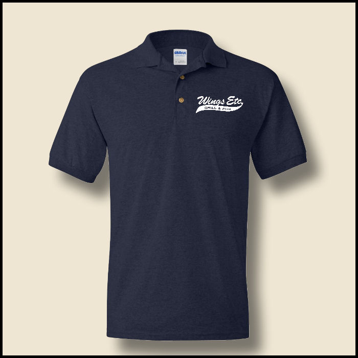 Navy Wings Etc. 50/50 Polo